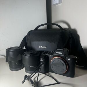 Sony Black Alpha Mirrorless Digital Camera